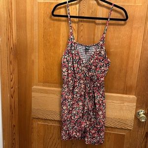 Spaghetti strap romper